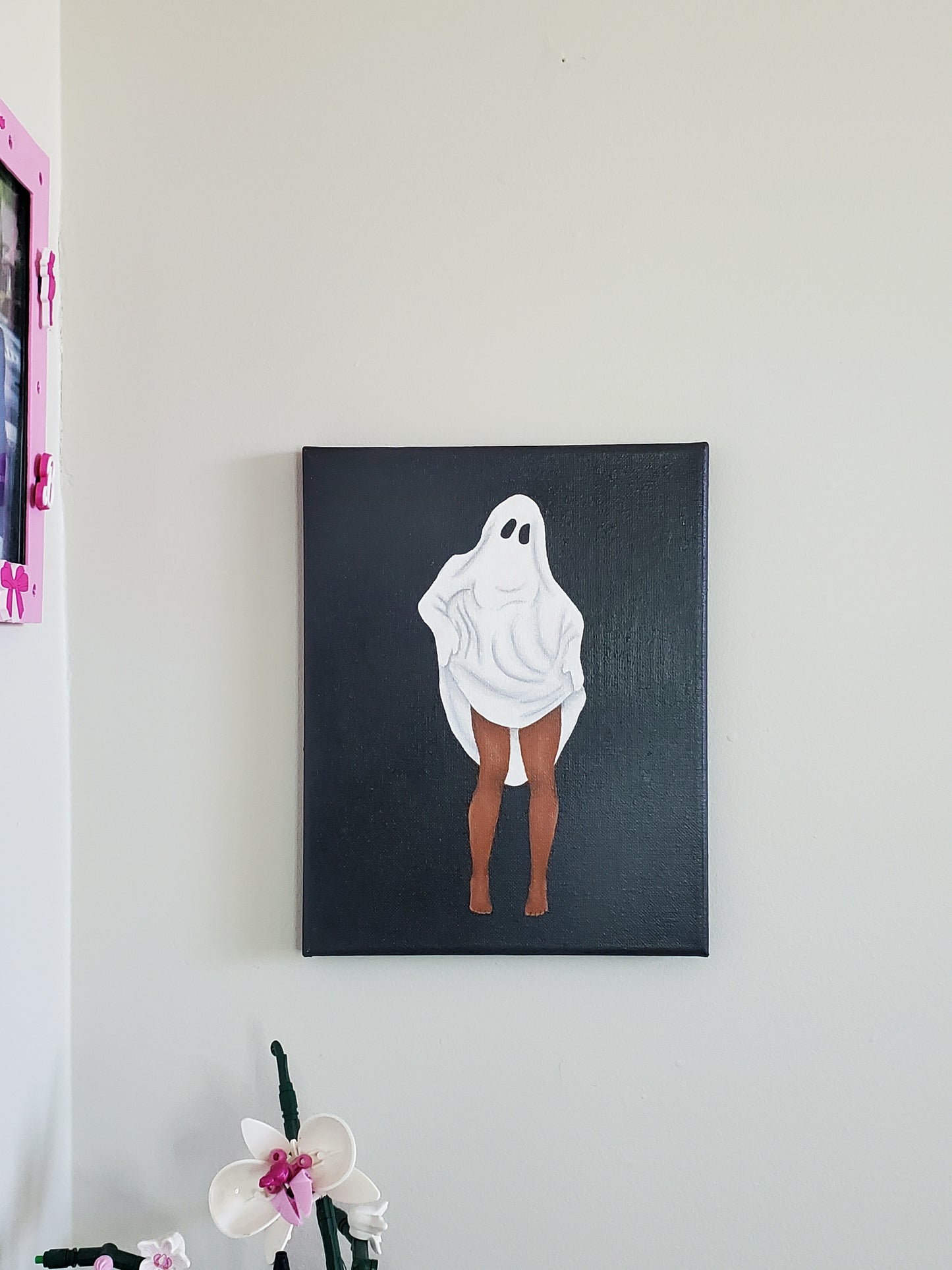 Pin Up Ghost Painting #1