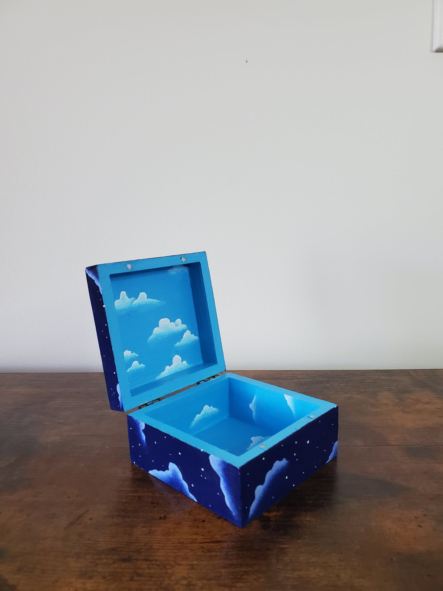 Cloud Storage Trinket Box
