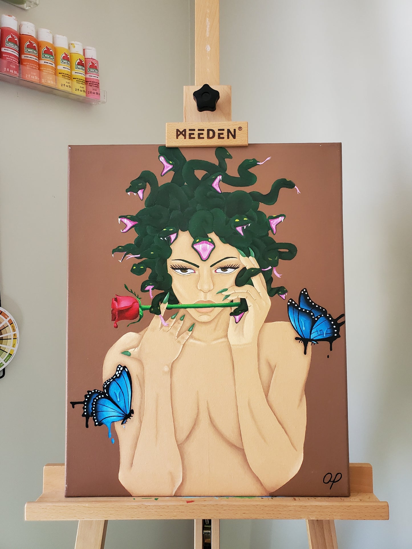 Medusa Original Painting