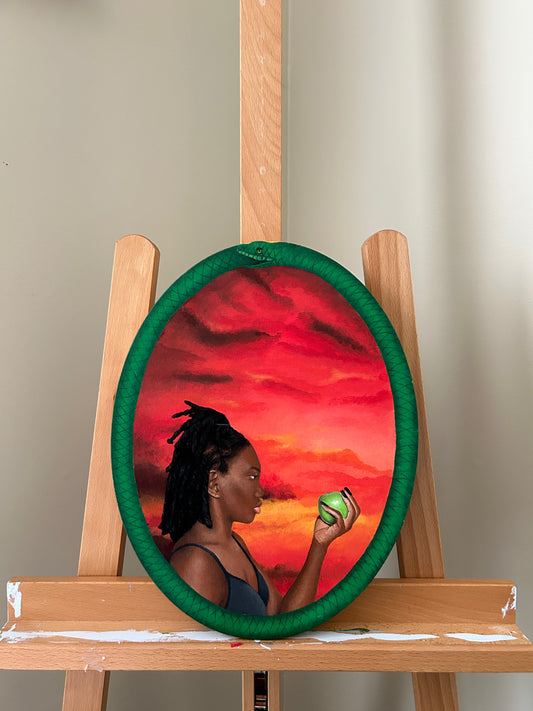 Evening Snack Original Painting