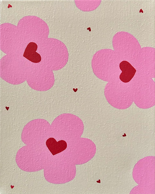 Love Flowers Painting