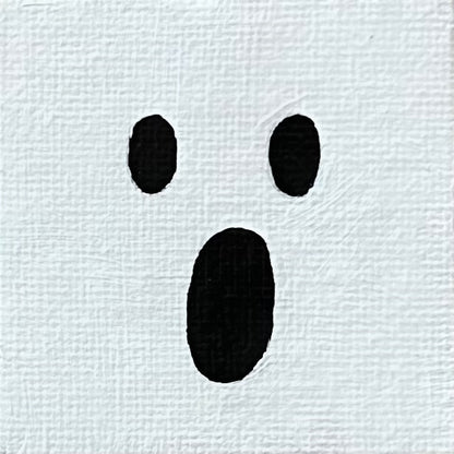 Ghost Canvas Magnet