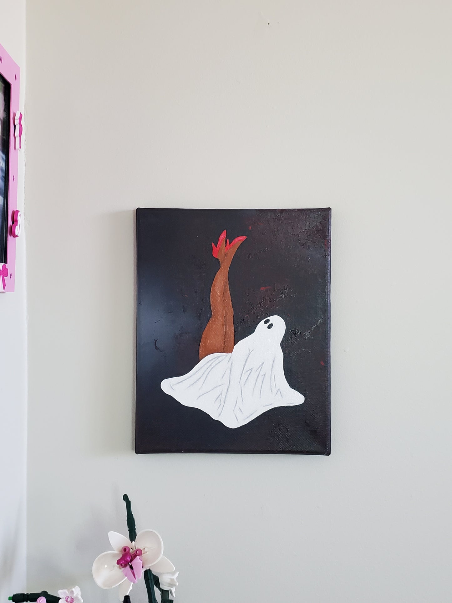 Pin Up Ghost Painting #3